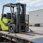 Forklift Delivery and Pickup Fees: Compare the Whole Transport Charge